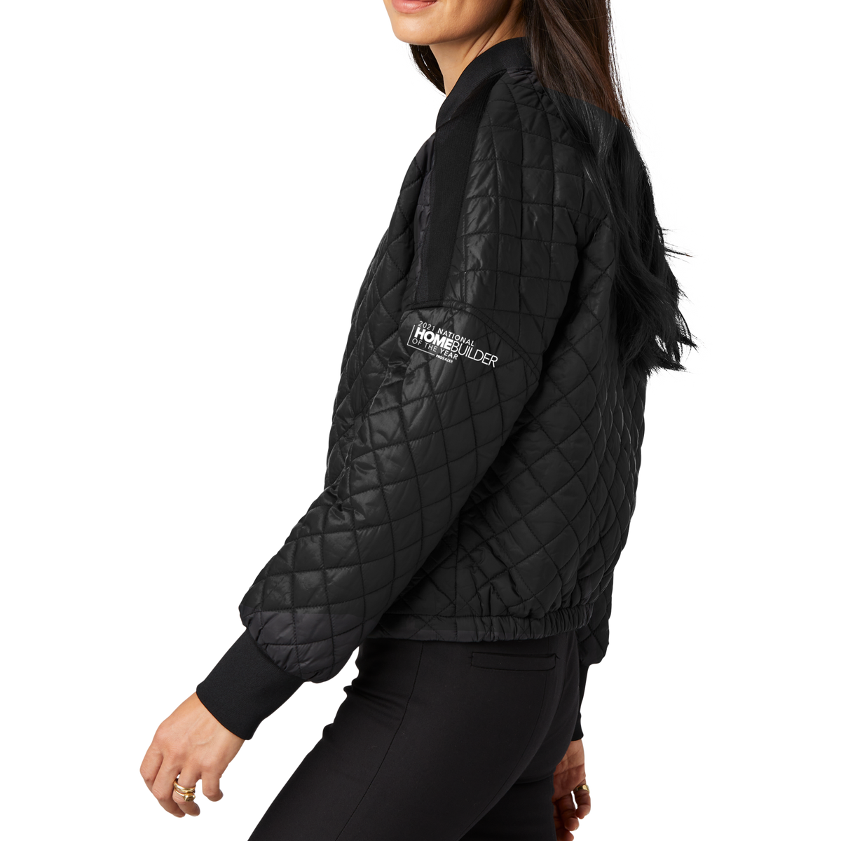 MERCER+METTLE™ Women’s Boxy Quilted Jacket Home Builder of the Year ivoryhomes