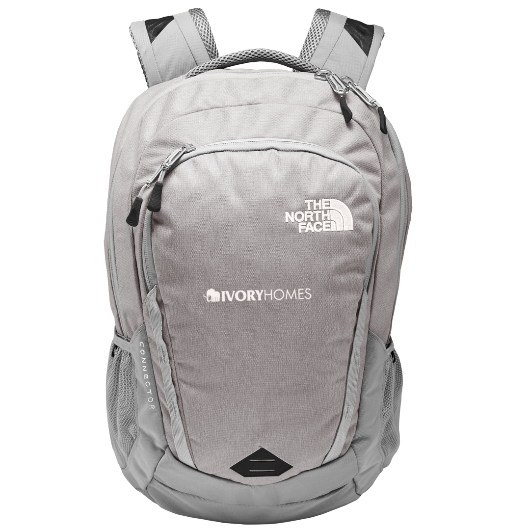 North face grey and mint backpack shop